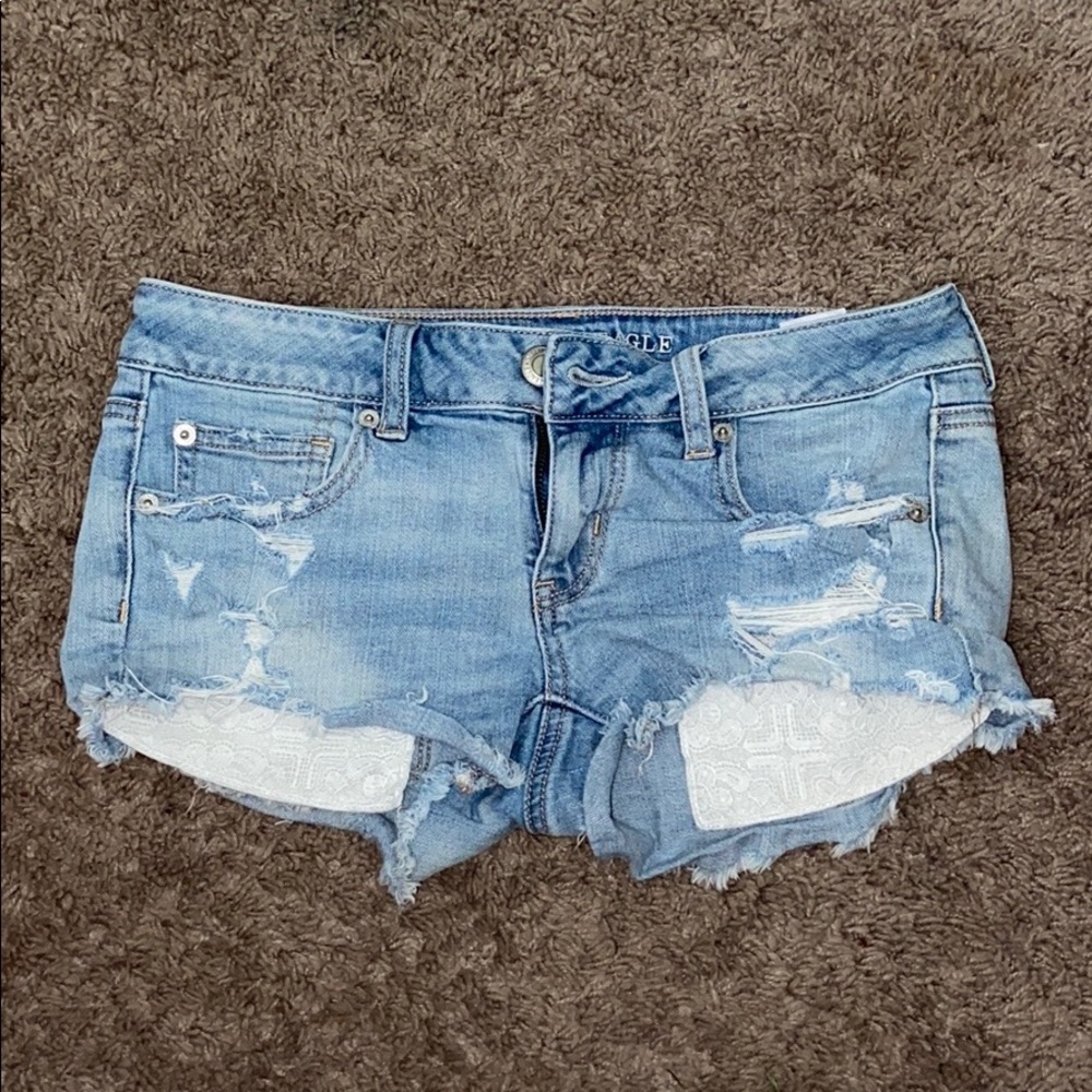 American Eagle jean shorts size 4